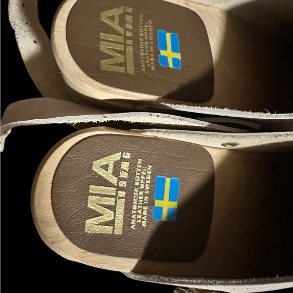 NWOT MIA Women's Alma Clog in Old Pink (cream colored). Size 36 (US 5.5-6) - Picture 3 of 12